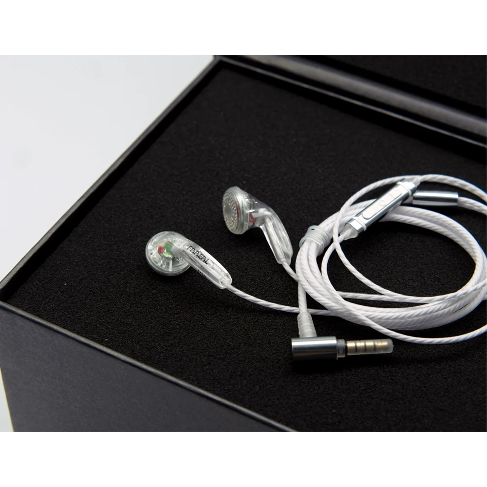 FAAEAL Iris Hifi наушники 32 Ом вкладыши полностью прозрачный корпус популярные