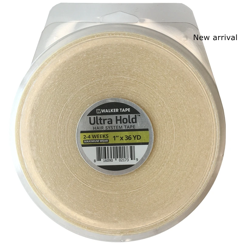 1 roll 2.54cm x 36 yards Walker White Ultra Hold Double side tape lace front tape toupee tape