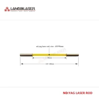 ndyag laser rod with hoop yag rod for tattoo removal handpiece q switched nd yag laser rod