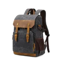 SLR camera rucksack bag waterproof retro photography camera lens backpack