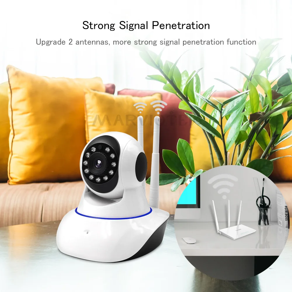 HD 1080P IP камера беспроводная CCTV Wifi видеокамера ночного видения детский монитор