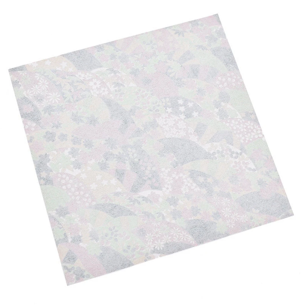 Японский оригами складная бумага для рукоделия цветочный узор сделай сам