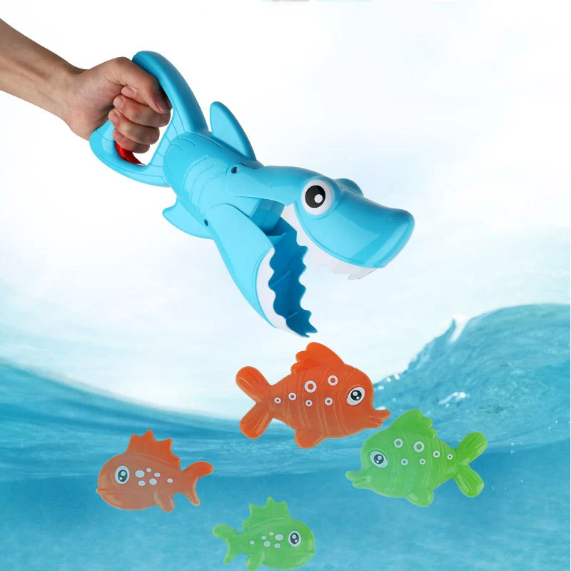 

Детская игрушка в ванную комнату для игр в воде, мультяшная игрушка в виде акулы для купания, развивающая игрушка в виде акулы, Чейза, больша...