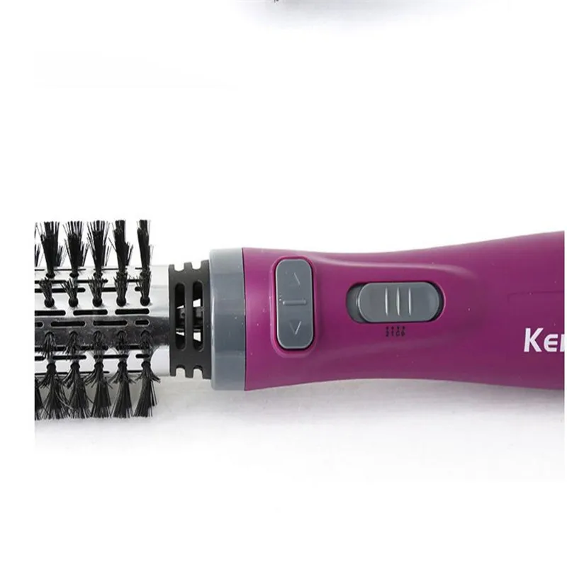 Электрический горячий воздух кисть удар фен укладка прямая расческа для волос