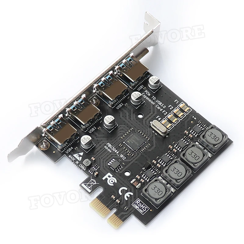 PCI Express 4 USB 3 0 карта PCI-e к внешнему порту USB3.0 Конвертор NEC D720201 pcie без внешнего