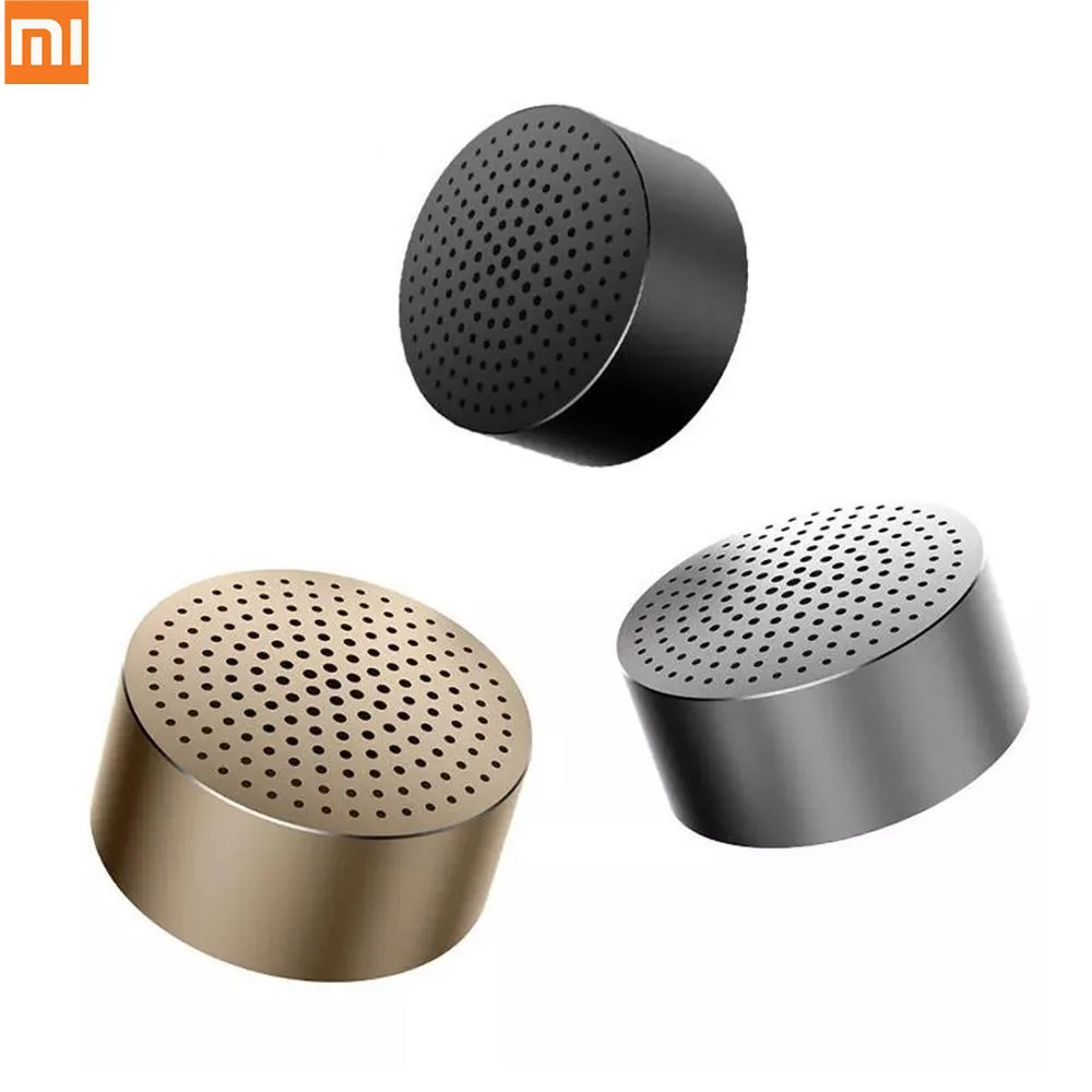 Xiaomi Bluetooth металлический динамик беспроводной мини стерео портативный громкой