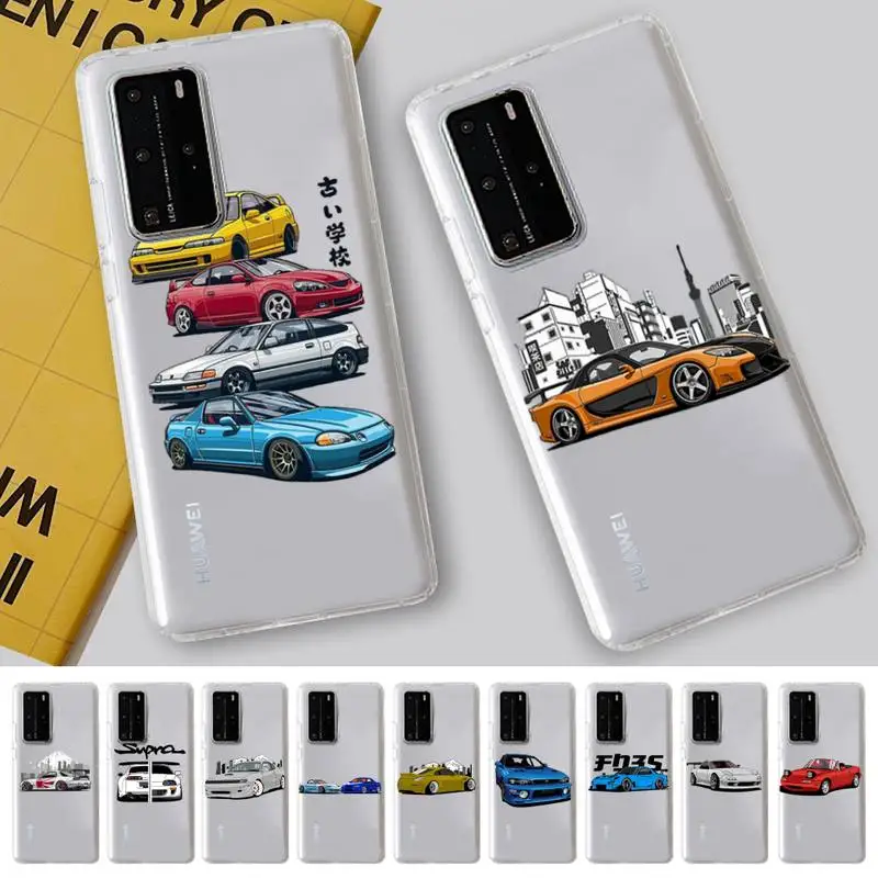 

Yinuoda car eat sleep JDM Phone Case For Huawei P 20 30 40 pro lite Psmart2019 Honor 8 10 20 Y5 6 2019 Nova3E