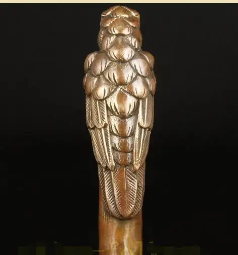 Из бронзы чистая медь латунь дедушка хороший счастливый Бронзовый попугай