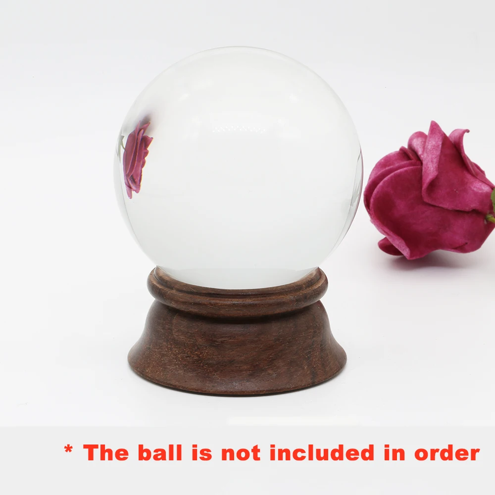 Подставка деревянная для стеклянных линз 60/70/80 мм|Декоративные мячи| |