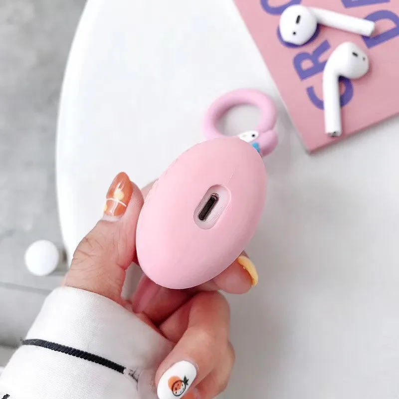 

Kawaii Cartoon My Melody and Hello Kitty Airpods 2 Case Wireless Earphone Protective Cover Suitable for 3D Airpods Case
