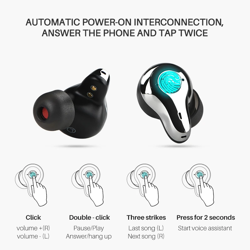 TFZ X3 Bluetooth 5 0 Aptx беспроводные наушники 2BA Dual Driver Touch True Tws шумоподавление Спортивная