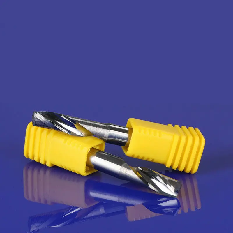 3 шт. Вольфрамовая сталь концевой фреза однофлейта ЧПУ Маршрутизатор Режущий