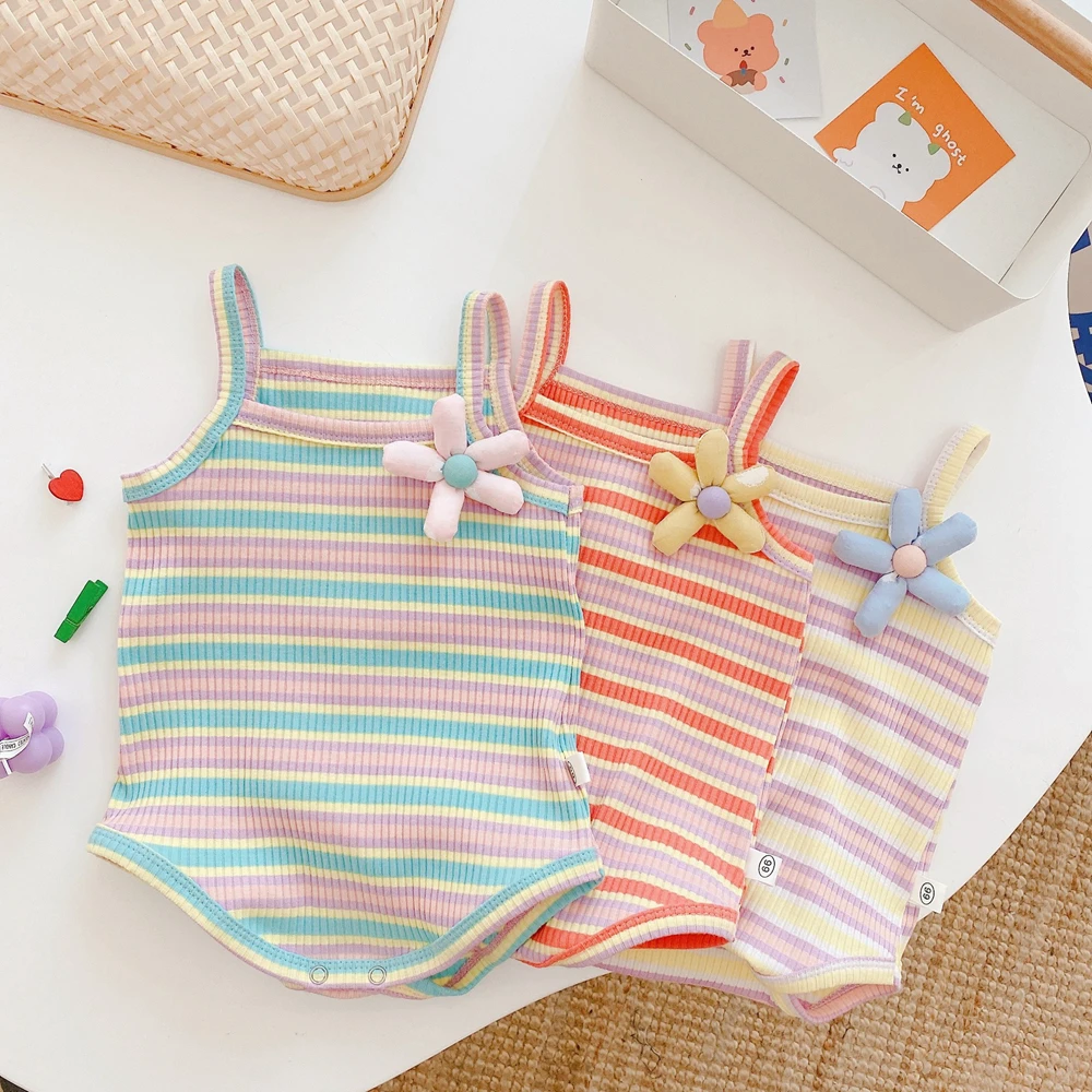 Яркий треугольный цельный ремешок в стиле Hyuna для маленькой девочки лето 2021 |