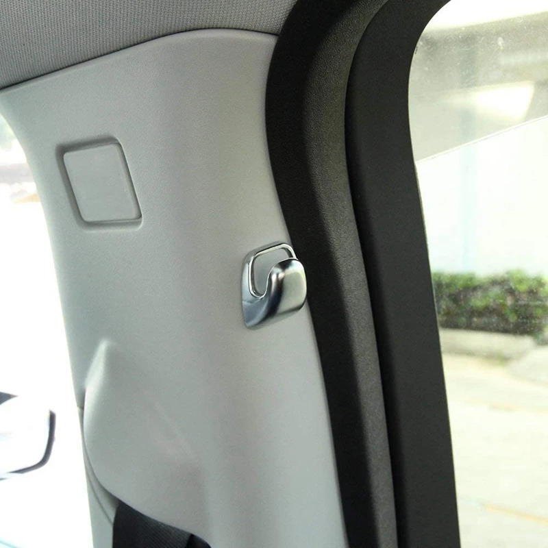 Для Land Rover Discovery Sport 2015-2020 2 шт. хромированный B столб крючок крышка Накладка рамка