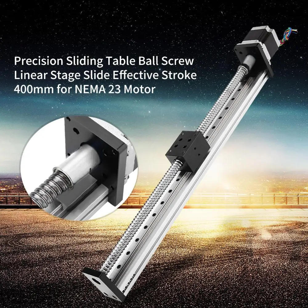 Сверхмощный шариковый винт линейная точность сцены скользящий стол эффективный