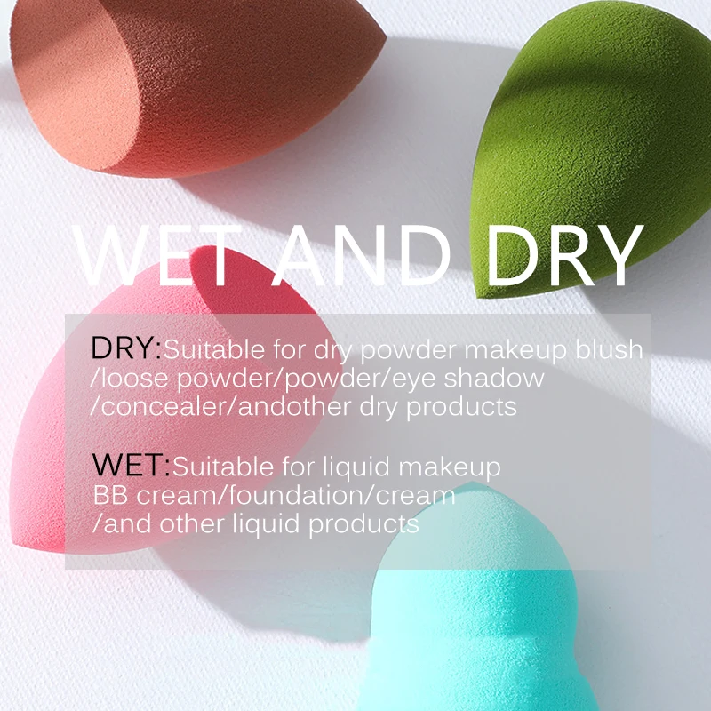 Набор губки для макияжа пуховка держатель блендера гидрофильный не потерянный