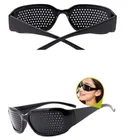 Солнцезащитные очки с булавкой для велоспорта, унисекс, с маленькими отверстиями, для тренировок, кемпинга, спорта на открытом воздухе