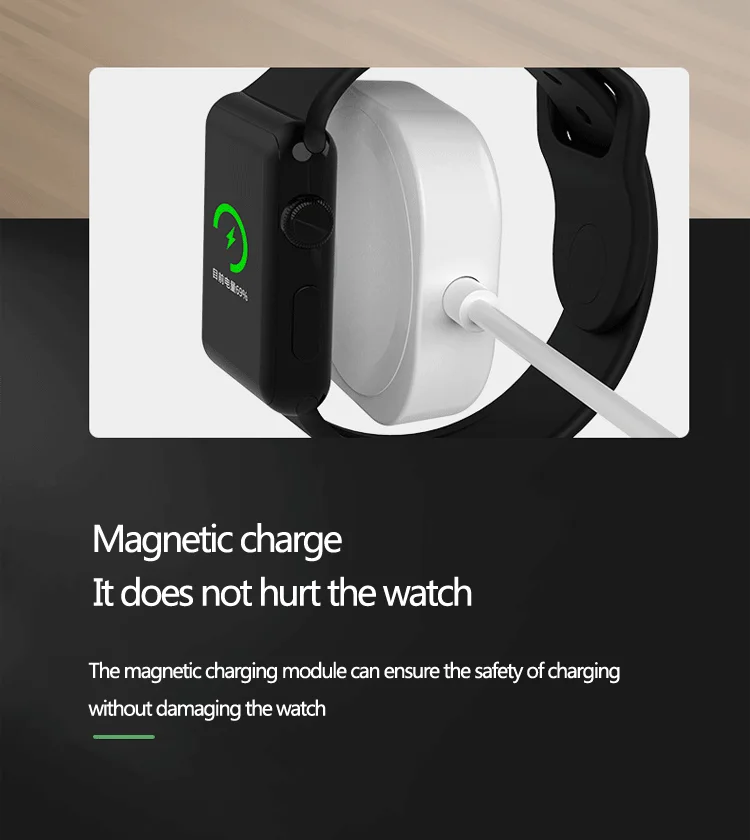 Magnetic Small Chargers for Smart Apple Watch 6 5 4 3 2 SE Induction Fast Charging USB Portable Charger Accessories | Электроника