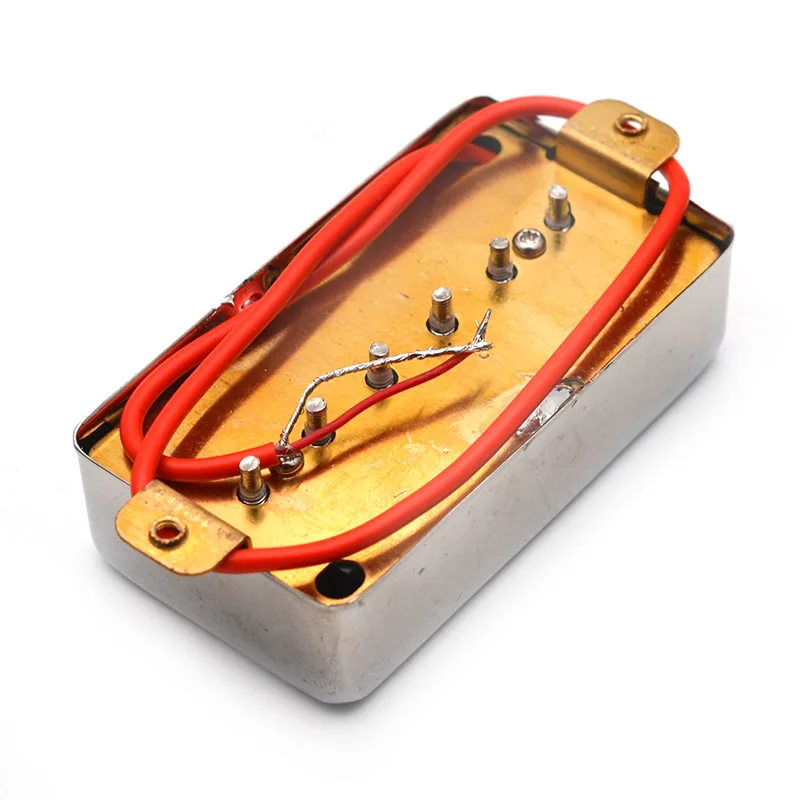 O стиль открыть одной катушки Пикап 6 отверстие 52 мм мост для LP гитары черный