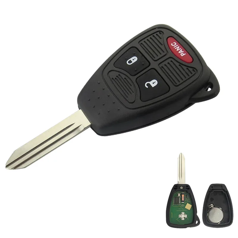 

Горячий пульт дистанционного управления 2 + 1 3 кнопки с чипом 315/434 МГц PCF7941 46 для Chrysler FCC: OHT692427AA