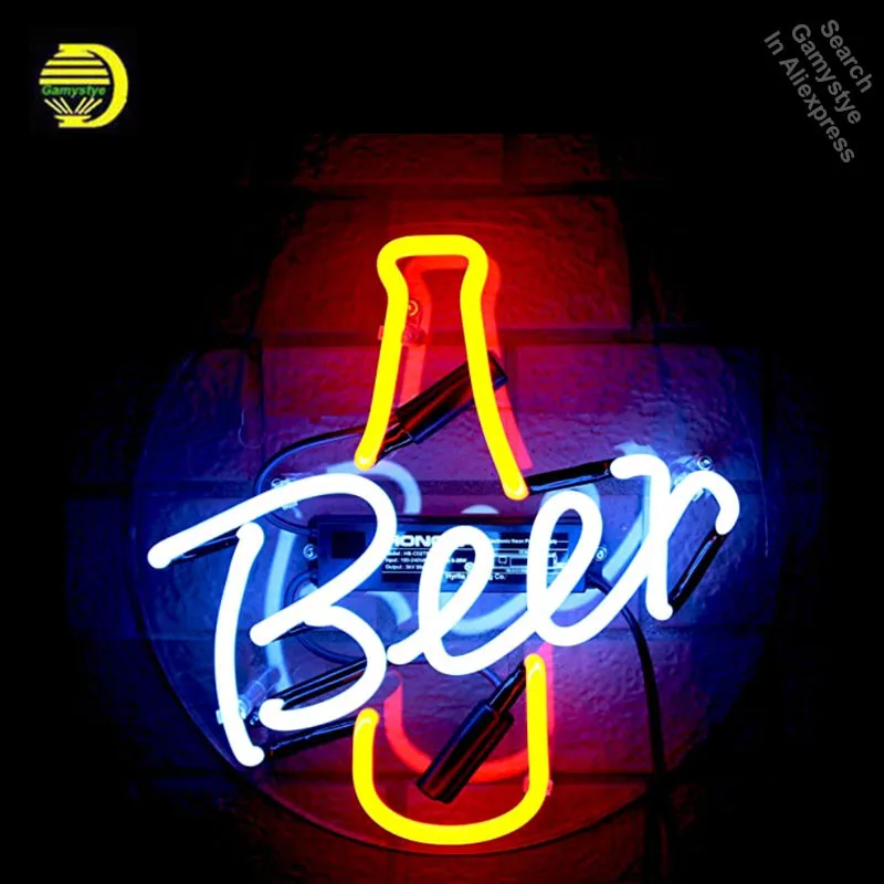 Неоновая вывеска 10 кВ домашние лампы вывески с пивом и фруктами неоновый