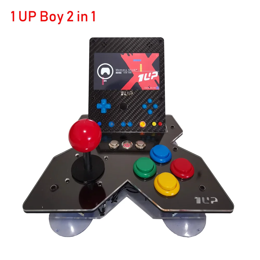 

Игровая консоль 2 в 1, 4,3 дюйма, IPS-экран, поддержка PSP PS1 GBA