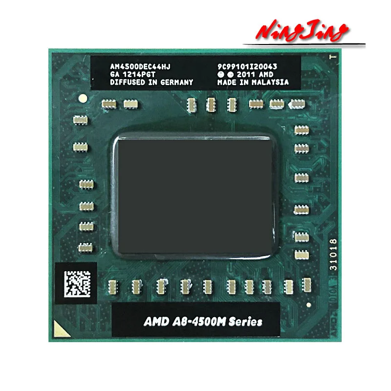 Четырехъядерный процессор AMD A8 Series 4500M 4500 M 1 9 GHz с четырехъядерным процессором