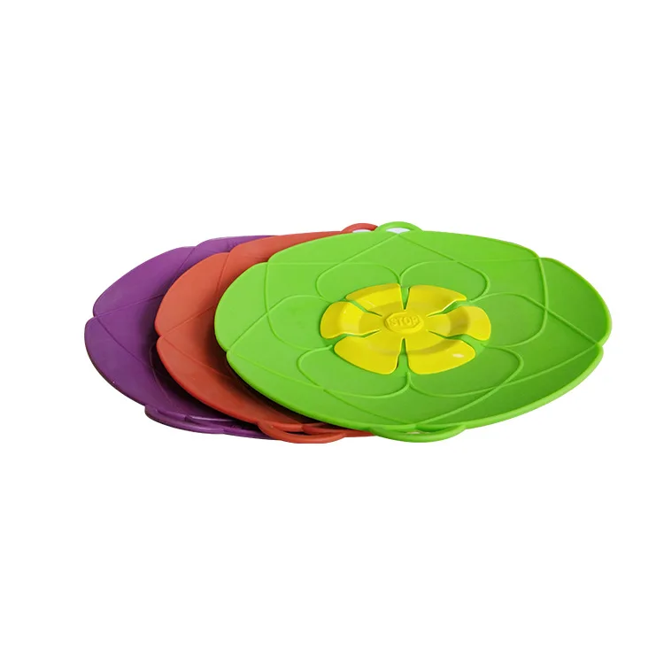 Силиконовые цветок разлива Кухня Универсальный посуда кастрюля Инструменты