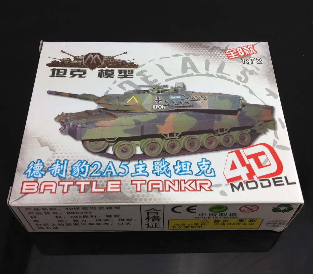 C8705 8 шт. 4D модель комплект боевой танк 1: 72 Масштаб железнодорожной макет Хо ОО Коробка Набор