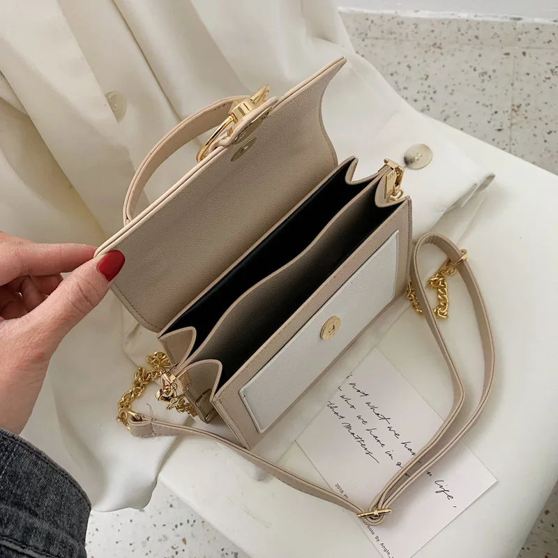 Дизайнерские дамские сумочки через плечо Прошитые мессенджеры на повседневный