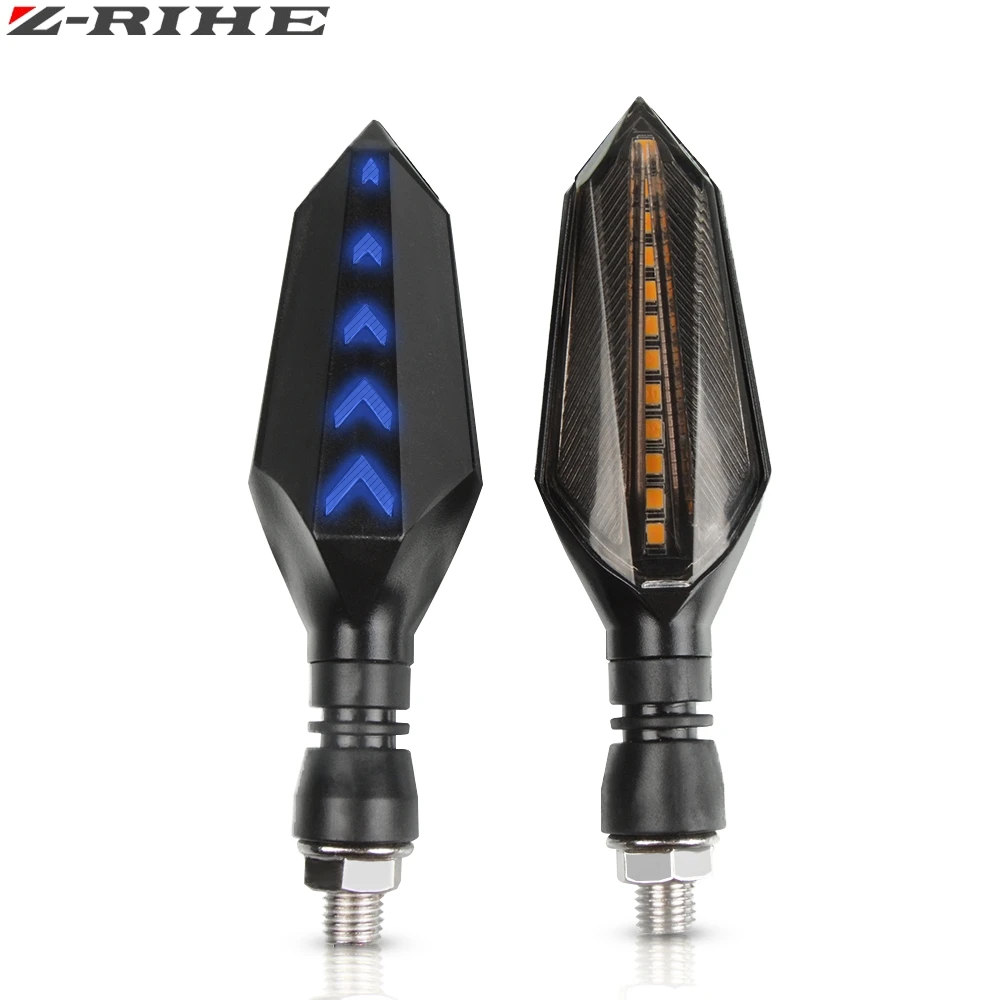 Указатели поворота ZRIHE фонарики Направленные светодиодные Мотоциклетные
