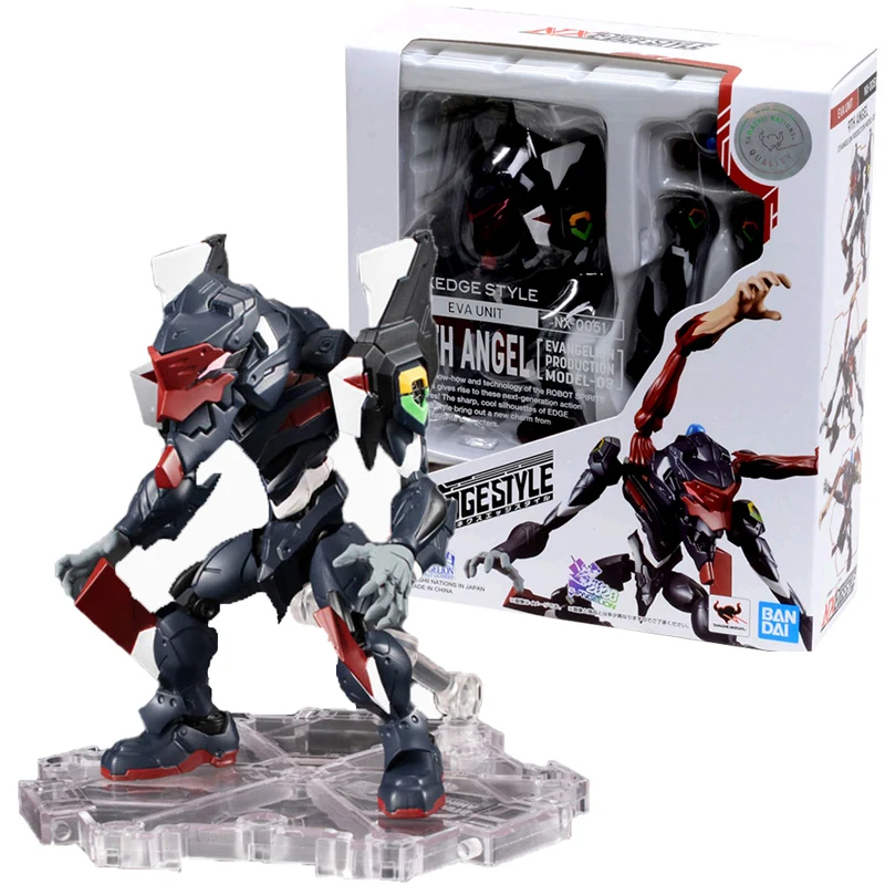 

10CM BANDAI EVANGELION Anime Figure EVA00 PROTOTYPE EVANGELION-01 02 03 PVC Action Figure Collection Model Toy For Kids