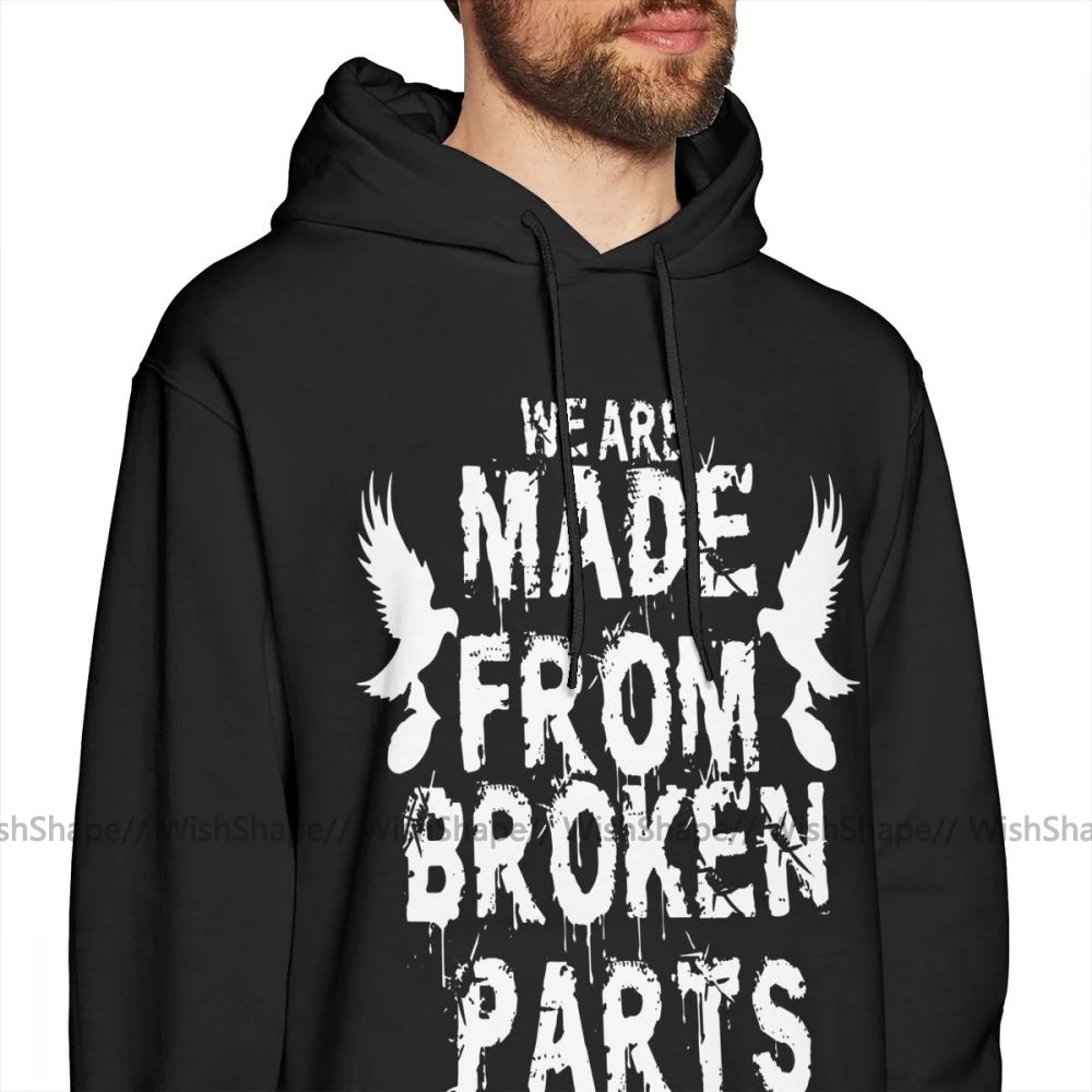 Голливудская Толстовка Undead, голливудская Толстовка Undead We Are, XL, Мужской пуловер, толстовка, хлопковая, для улицы, черная, длинная, теплая, толстовки