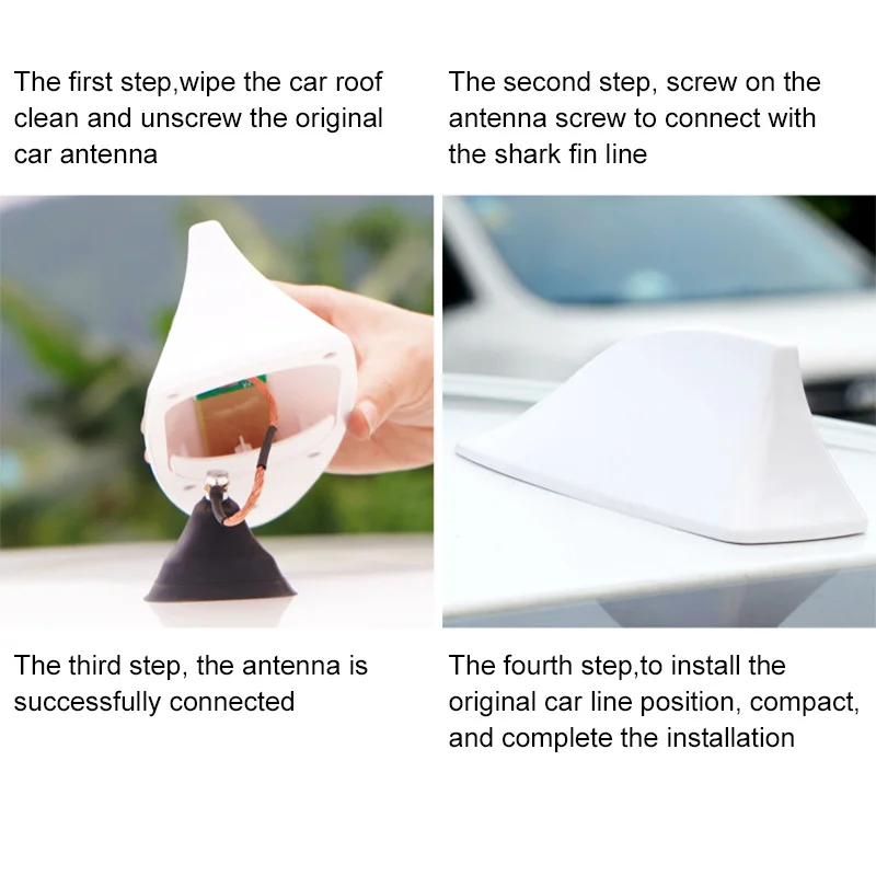Автомобильная антенна крыши &quotакулий плавник&quot универсальный ForBMW ForKIA ForHYUNDAI