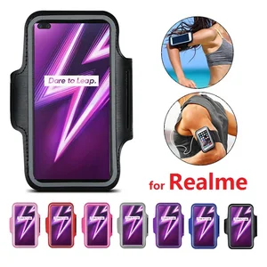 arm band case for running phone holder bracelet for realme 6 pro x50 x2 5 pro x xt reno 2 3 4 oppo find x2 pro arm band case bag free global shipping