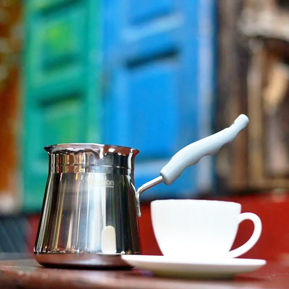 FISSMAN кофейник с длинной ручкой из нержавеющей стали инструменты для