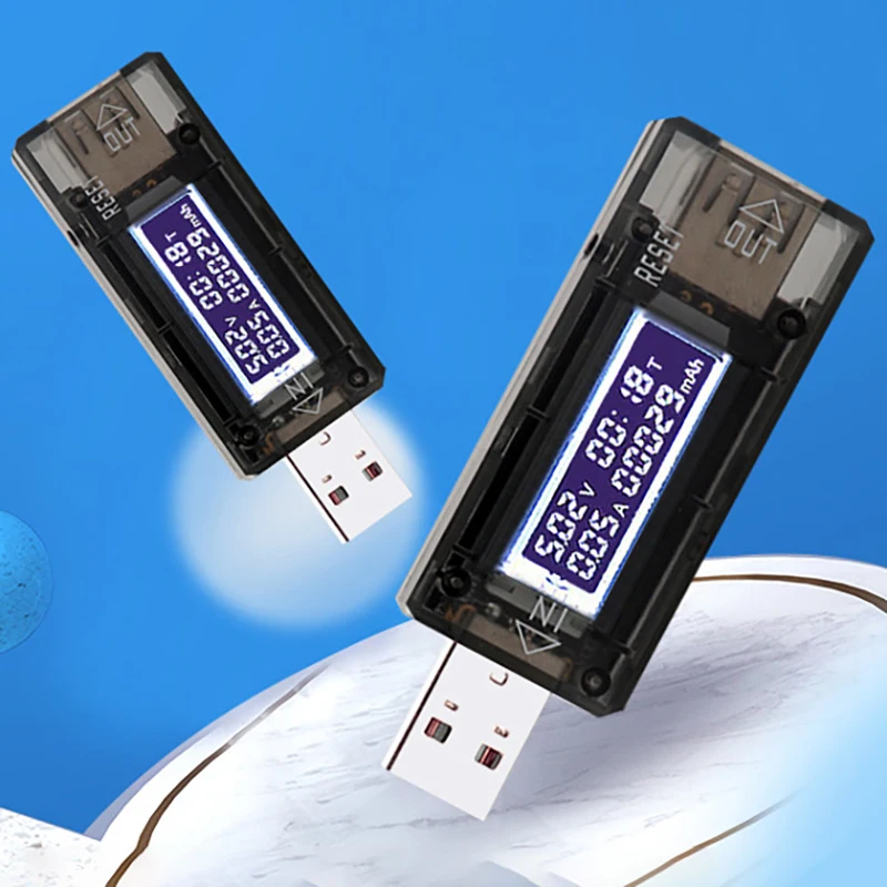 

USB-тестер для измерения напряжения и тока, 3,2-10 В, 0-3 А