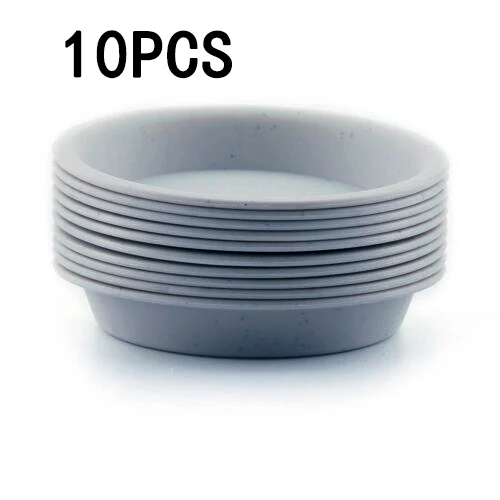10 шт. пластиковые стяжки для растений горшок блюдце поддон круглый База
