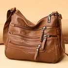 Женская сумка через плечо, маленькая дизайнерская сумочка С 5 Карманами, 2021