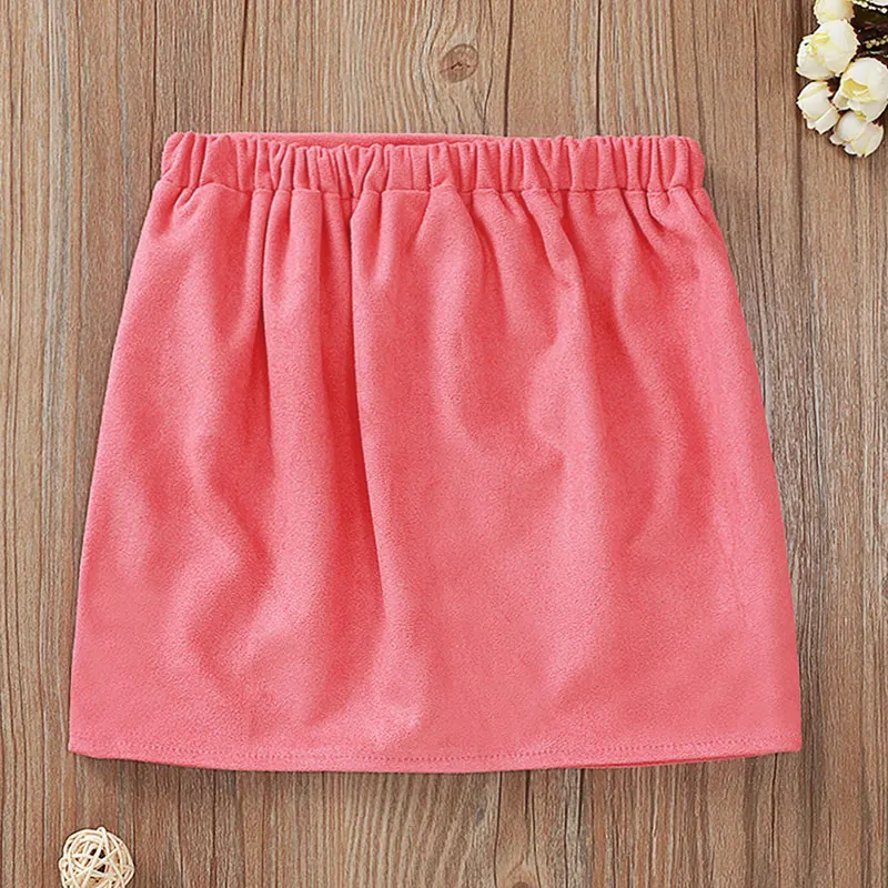 Осенний повседневный комплект одежды для маленьких девочек Блузка с цветочным