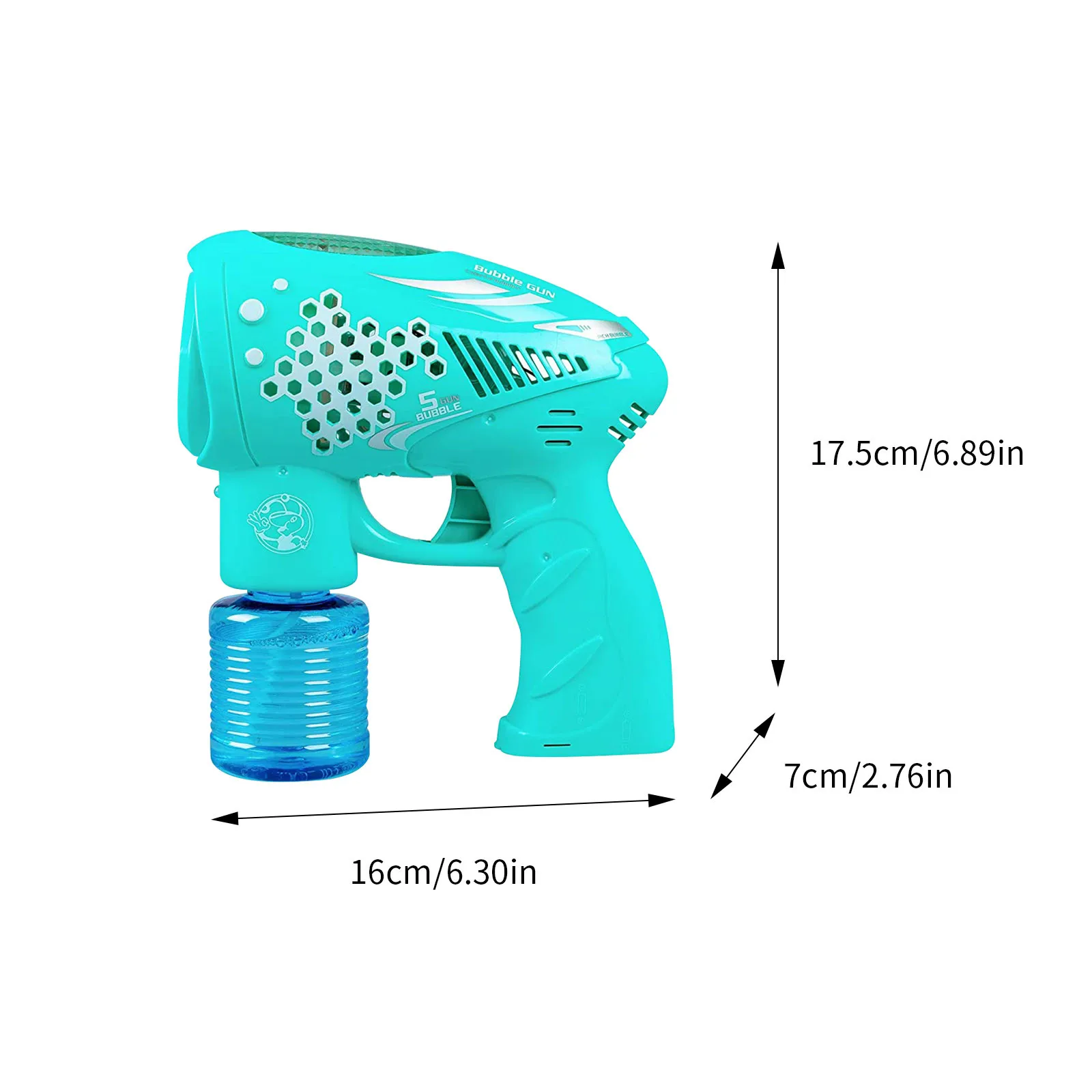 

Bubble Blower For Kids Toddlers Birthday Light-Up and Musical Bubble Blower Toys 20ML Automatic Bubble Toys For Indoor Outdoor