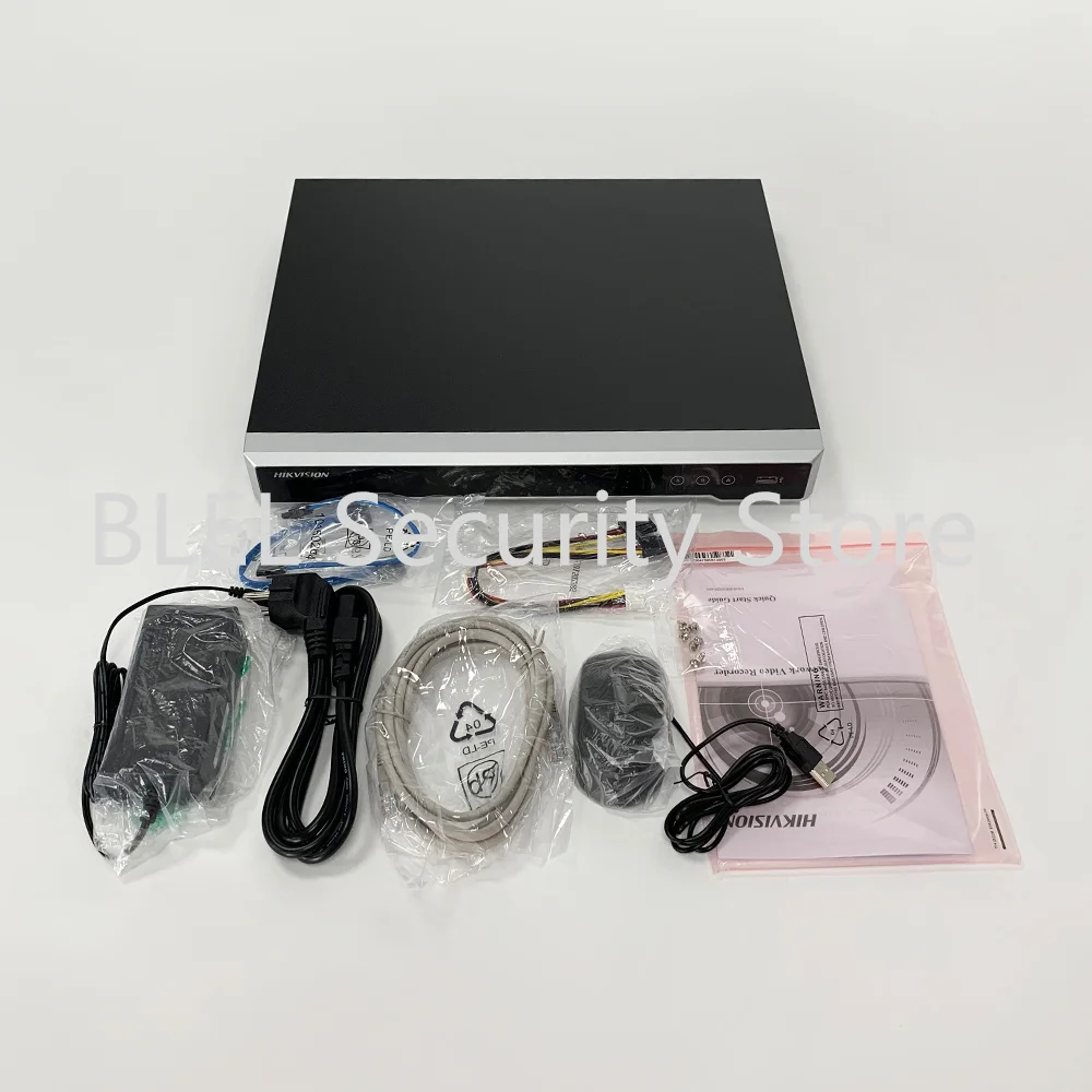 English version DS-7608NI-K2 8CH 4K NVR 2SATA Embedded no poe | Безопасность и защита