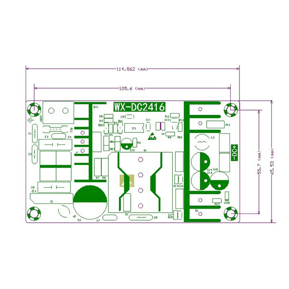 AC 100 260V к DC 12V 13A 150W Импульсный блок питания DC|Запасные части| |