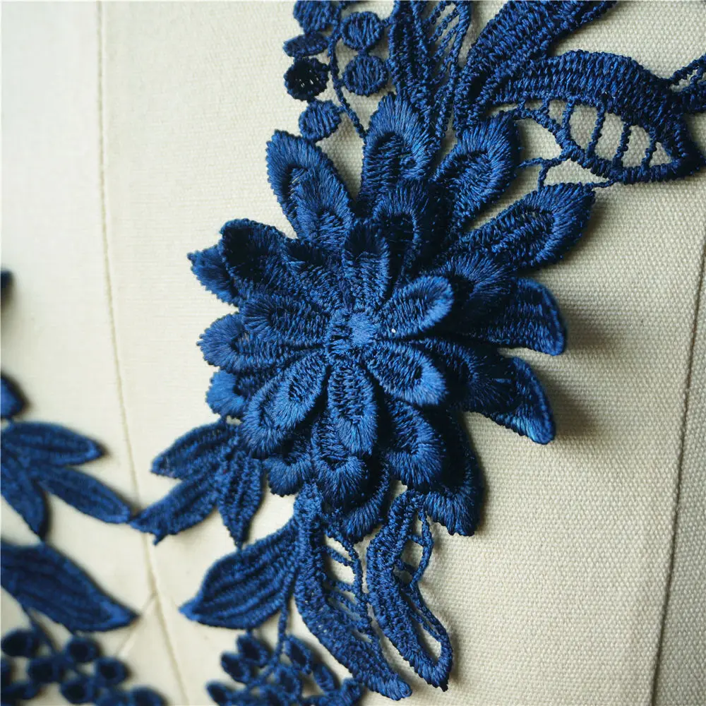 2 шт. вышитые 3d-аппликации для платья | Дом и сад