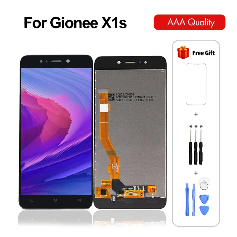 ЖК дисплей с дигитайзером для Gionee X1S сенсорный экран в сборе датчик