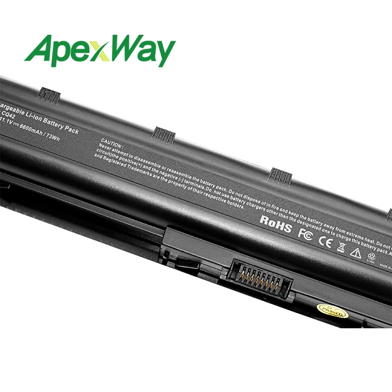 6600 мАч 6 ячеек MU06 Новый аккумулятор для ноутбука HP Pavilion DM4 DM4T CQ42 hstnn-lb0w G6 G4 G7 MU09 NBP6A174B1
