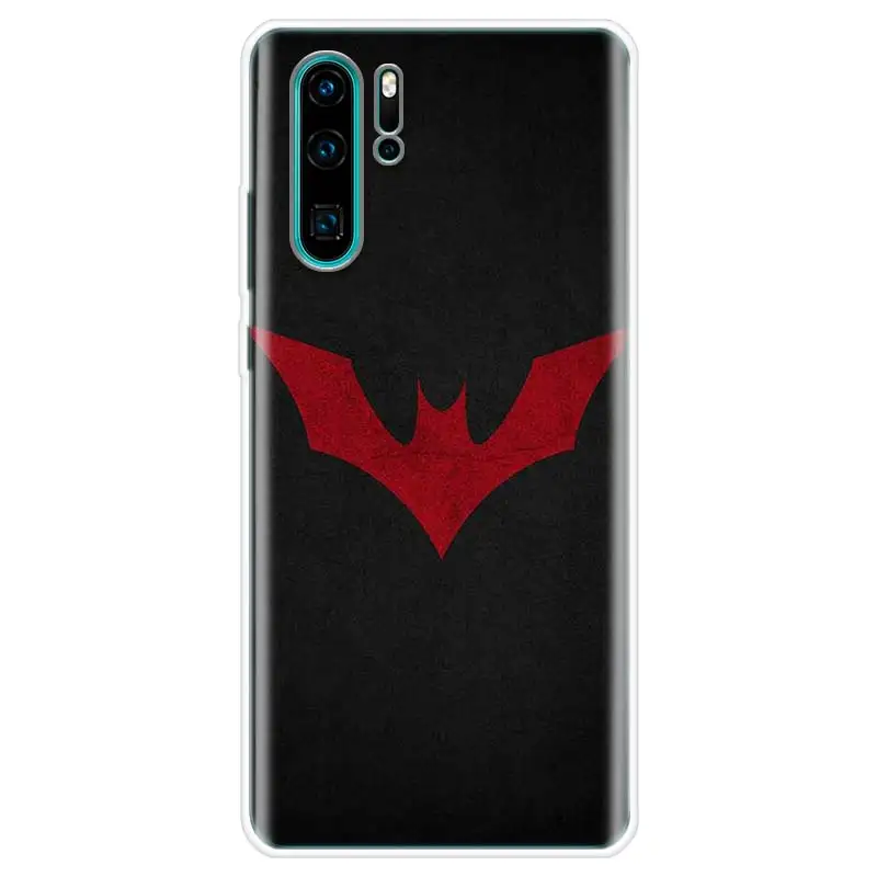 Чехол для телефона huawei P30 модный крутой мягкий чехол с Бэтменом P20 P10 Lite Pro P Smart Z 2019