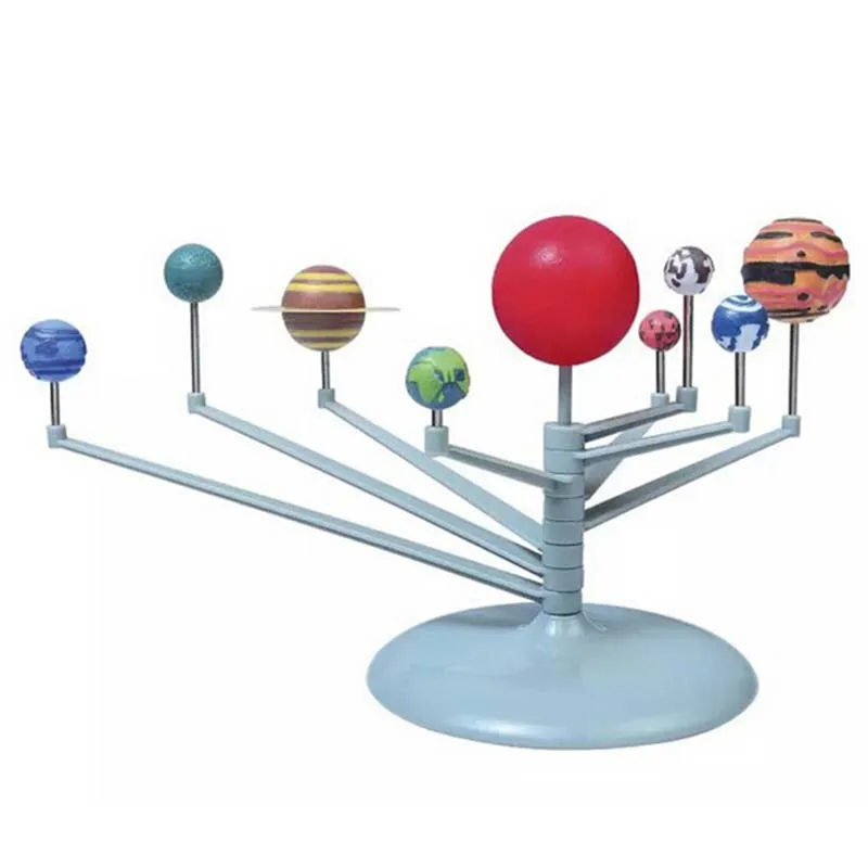

Solar System Nine Planets Planetarium Model Kit Astronomy Science Project DIY Kids Gift Children Worldwide Sale Early Education