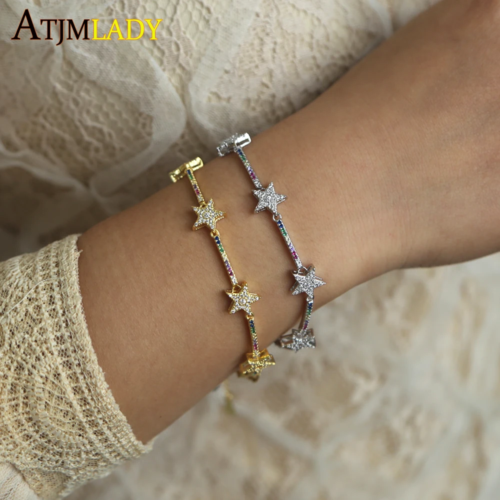 Женский браслет цепочка с геометрическим узором 16 + 5 см|Браслеты шармами| |