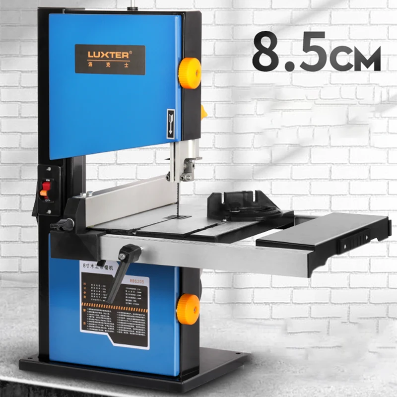 9 Inch Band Sawing Machine 8 Woodworking Wire Saw 350/550W Jig 220V Desktop 85/89MM Cutting Tool Metal Table ADJ230 | Инструменты